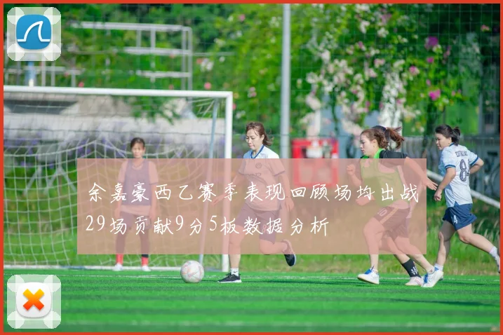 余嘉豪西乙赛季表现回顾场均出战29场贡献9分5板数据分析